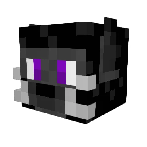 JoBien Minecraft avatar head, 3D render
