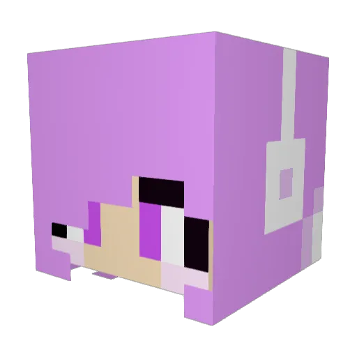 JoBo21223 Minecraft avatar head, 3D render