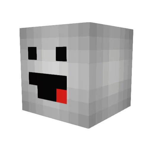 JoCreaper017 Minecraft avatar head, 3D render