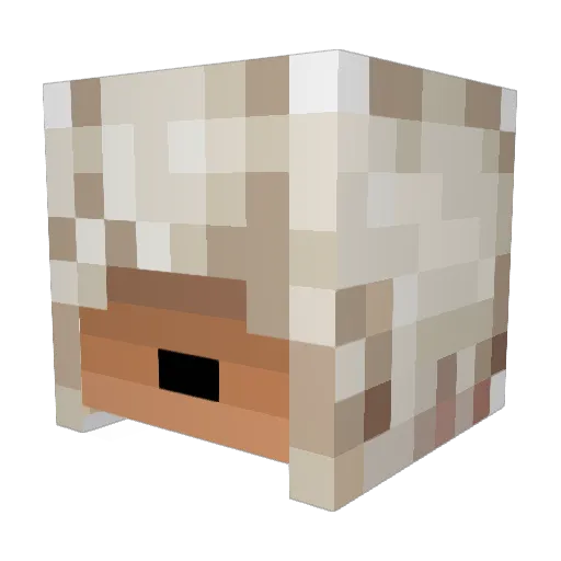 JoEvJohn Minecraft avatar head, 3D render