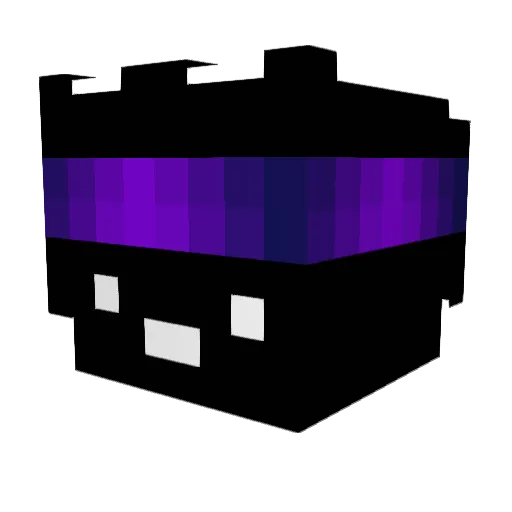 JoGenJoukiGen Minecraft avatar head, 3D render