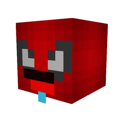 JoIsntGood Minecraft avatar head, 3D render