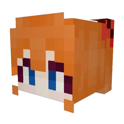 JoJoFan000 Minecraft avatar head, 3D render