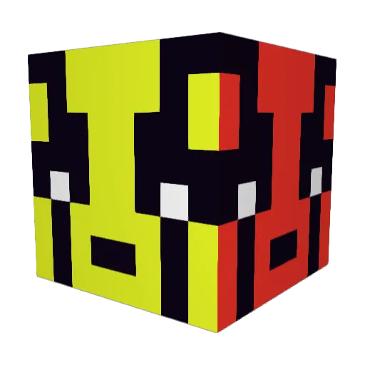 JoJo_0 Minecraft avatar head, 3D render