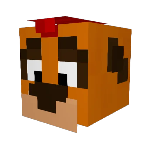 JoLo7980 Minecraft avatar head, 3D render