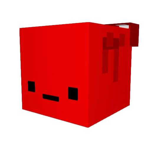 JoNxS12 Minecraft avatar head, 3D render
