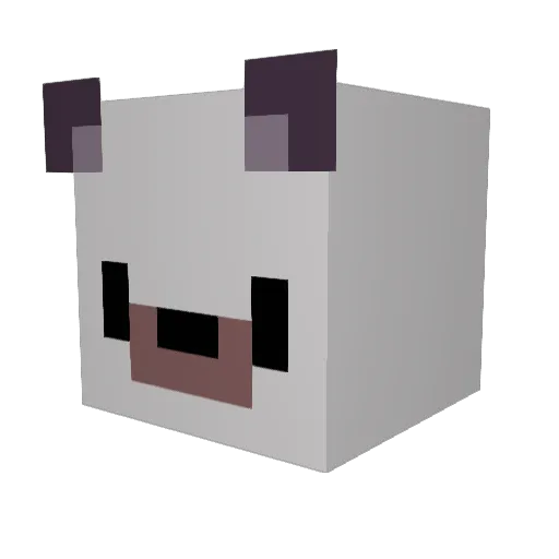 JoReNxD Minecraft avatar head, 3D render