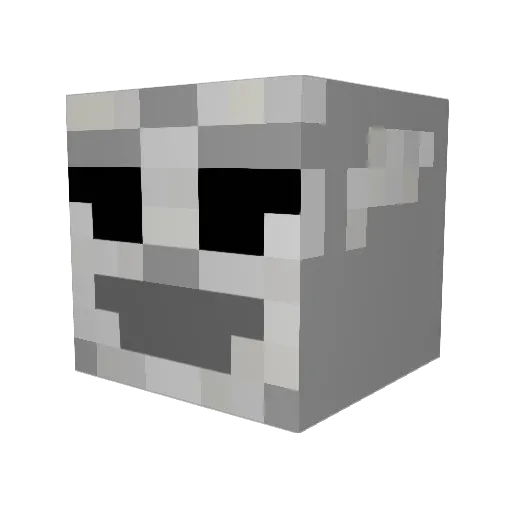 JoRo92 Minecraft avatar head, 3D render