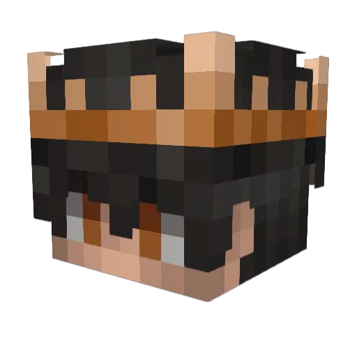 JoTaP3Xx Minecraft avatar head, 3D render