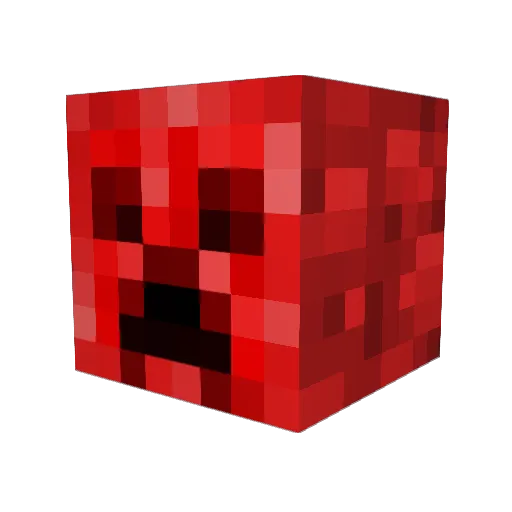 JoThomassin Minecraft avatar head, 3D render