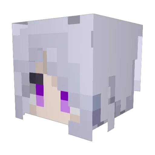 Jo_Kay Minecraft avatar head, 3D render