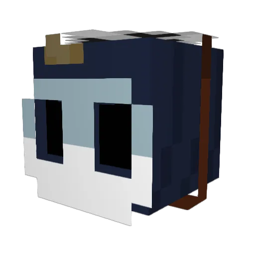 Jo_N0T_Joe Minecraft avatar head, 3D render