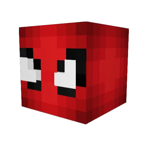 Jo_Nasty Minecraft avatar head, 3D render