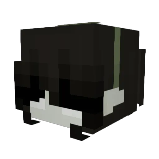 Jo_Swag Minecraft avatar head, 3D render