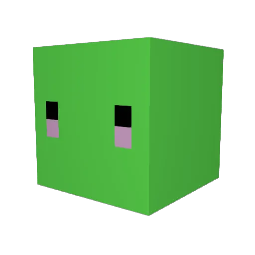 JoaKrist Minecraft avatar head, 3D render