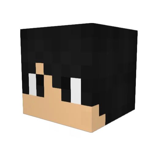 Joacco_CraftYT Minecraft avatar head, 3D render