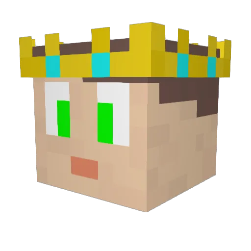 Joachim20405 Minecraft avatar head, 3D render
