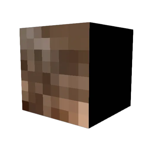 JoachimJP Minecraft avatar head, 3D render