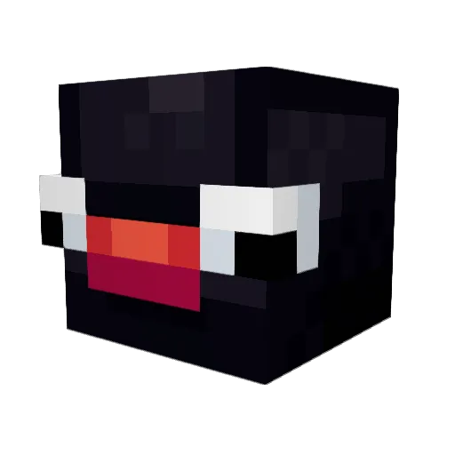 Joacocoos Minecraft avatar head, 3D render
