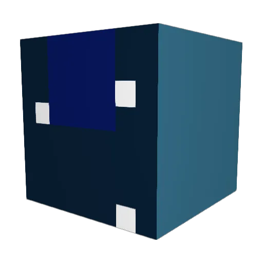 Joacojojojo Minecraft avatar head, 3D render