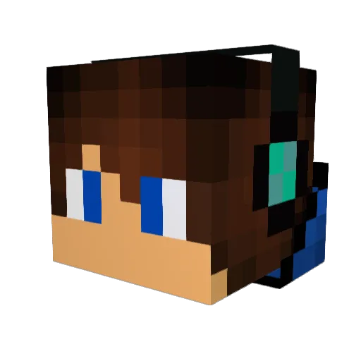 Joakim0410 Minecraft avatar head, 3D render