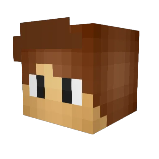 JoakoGamerPro Minecraft avatar head, 3D render