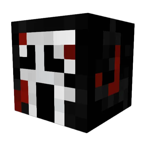 Joao25 Minecraft avatar head, 3D render