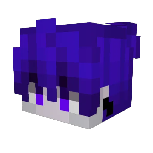 Joaoloko07 Minecraft avatar head, 3D render
