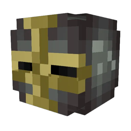 JoaopiCapoeira Minecraft avatar head, 3D render