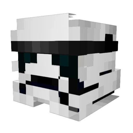 JoaozinSHOW Minecraft avatar head, 3D render