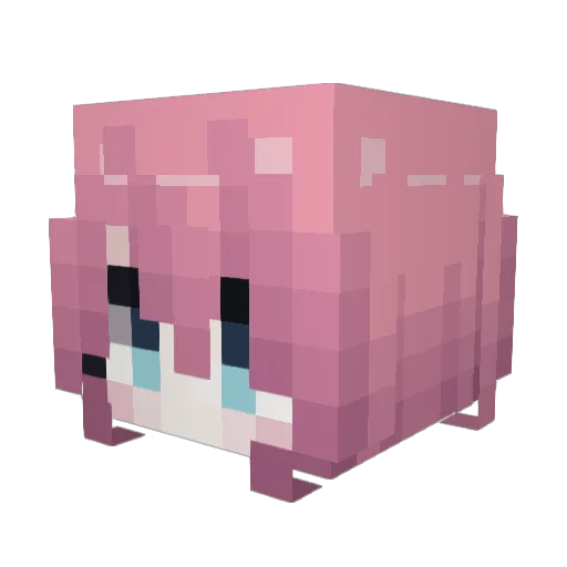 Joaquin786 Minecraft avatar head, 3D render