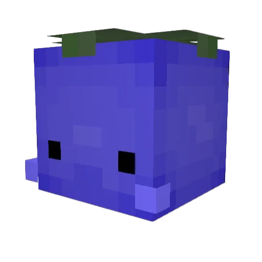 Joayh Minecraft avatar head, 3D render