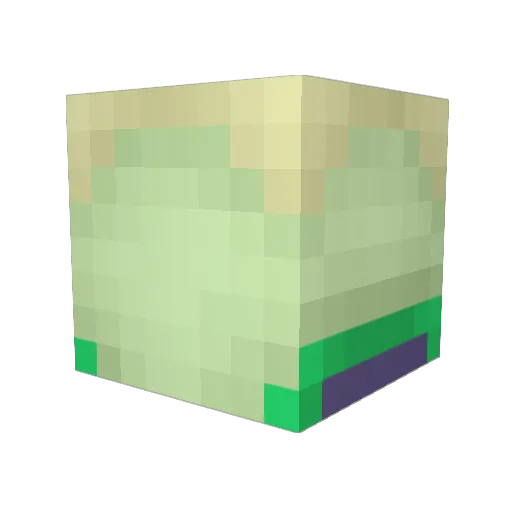 Joaz Minecraft avatar head, 3D render