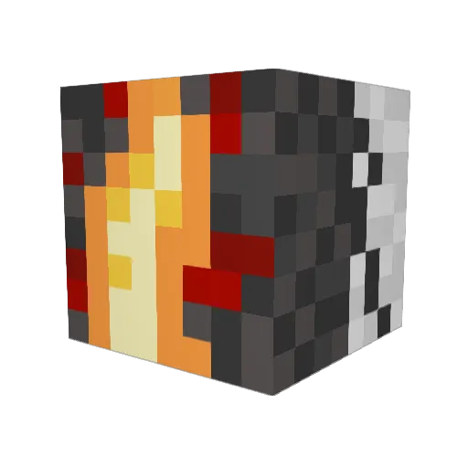 JobGuo Minecraft avatar head, 3D render