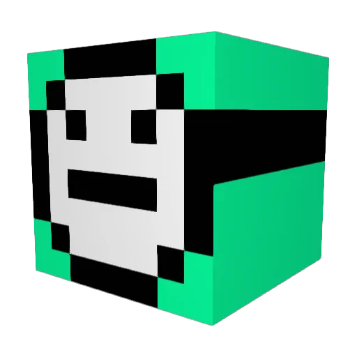 Jobber_Michael Minecraft avatar head, 3D render
