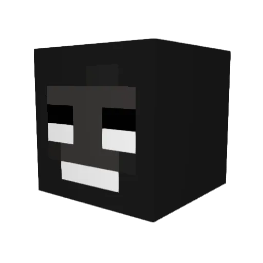 JobeJames Minecraft avatar head, 3D render