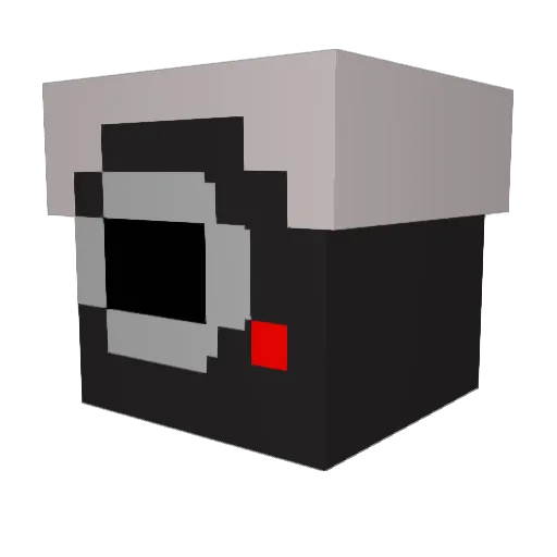 JobiNutz Minecraft avatar head, 3D render