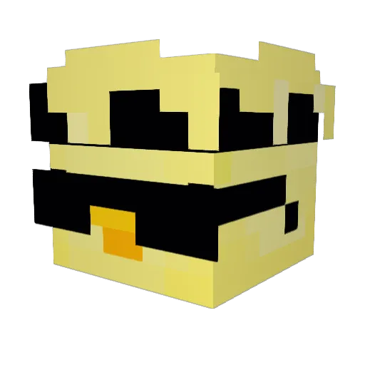 Jobjojolo4 Minecraft avatar head, 3D render