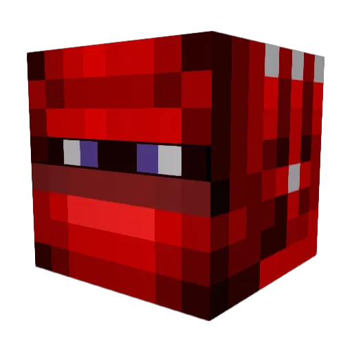 JobyWokkers Minecraft avatar head, 3D render