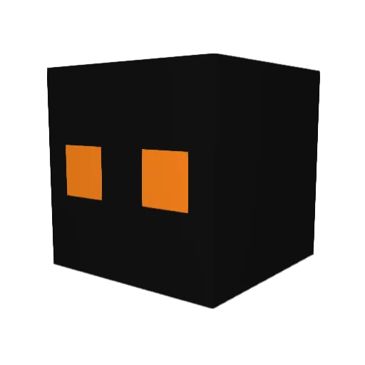 Jobycraft Minecraft avatar head, 3D render