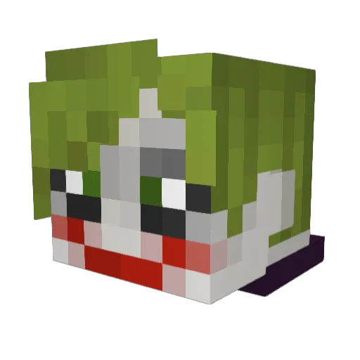 JocadaPace Minecraft avatar head, 3D render