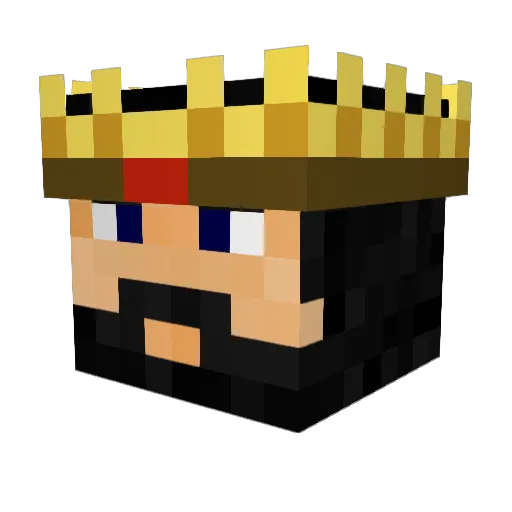 Joch2 Minecraft avatar head, 3D render