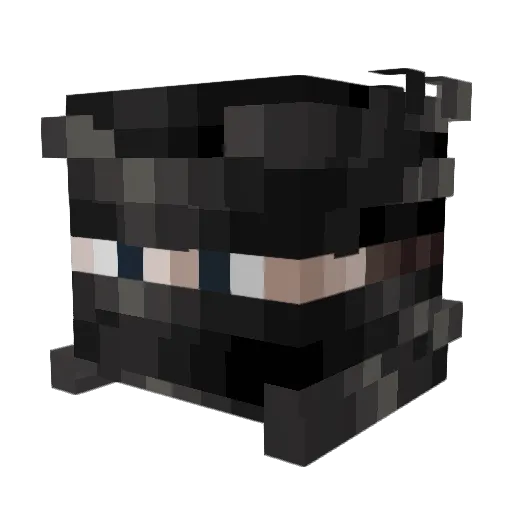 Joci1605 Minecraft avatar head, 3D render