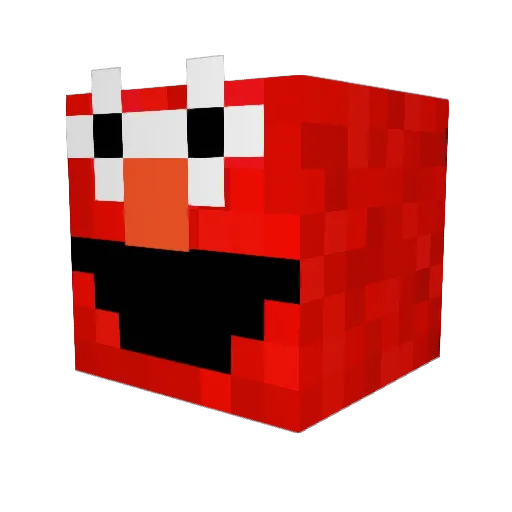Jockath Minecraft avatar head, 3D render