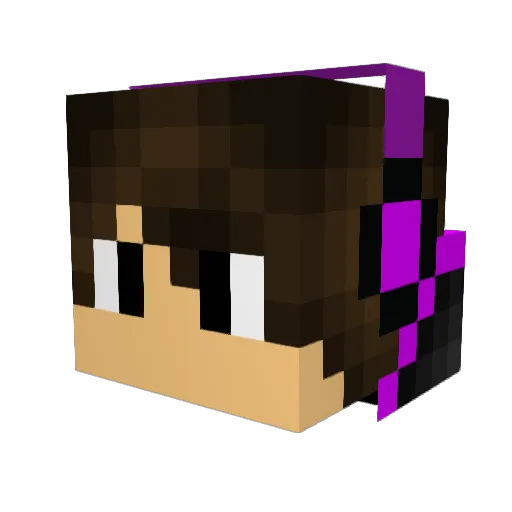 Jocke0210 Minecraft avatar head, 3D render