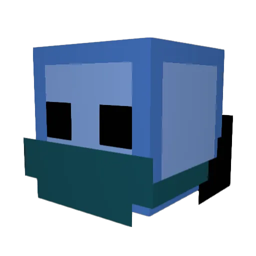 JockoBocko69 Minecraft avatar head, 3D render