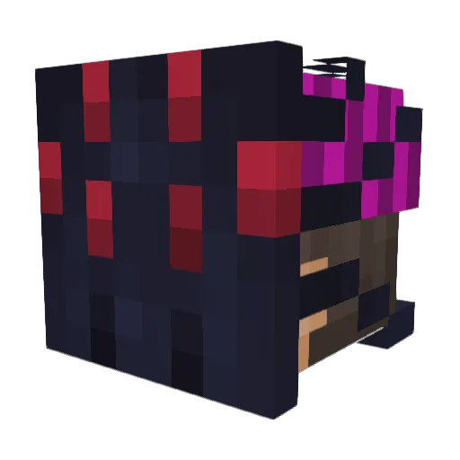 Jockomito Minecraft avatar head, 3D render