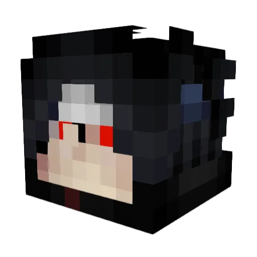 JodaJan Minecraft avatar head, 3D render