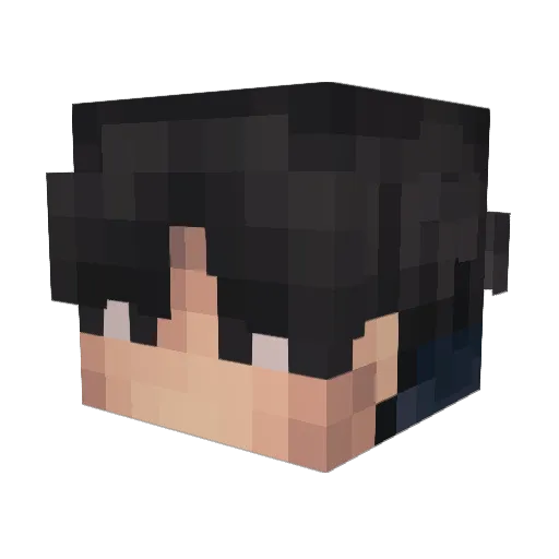JodelGHG Minecraft avatar head, 3D render