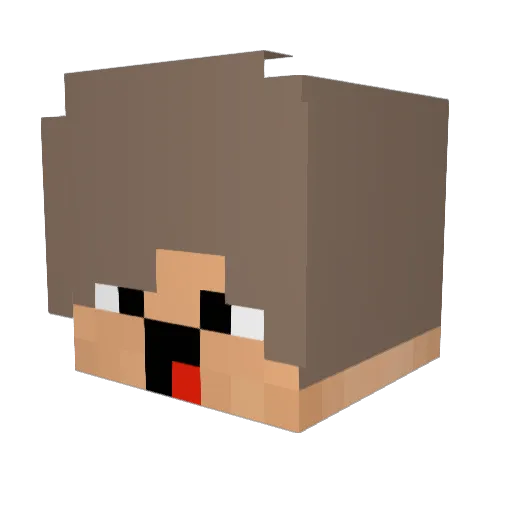 JodelJasper Minecraft avatar head, 3D render